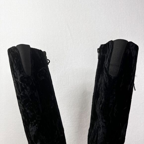 Jeffrey Campbell | Walk Tall | Knee High | Black Velvet | Size 8M - Picture 5 of 13